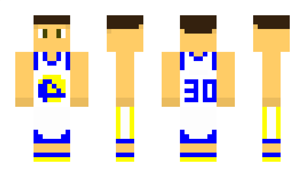 StephCurry Minecraft Skin