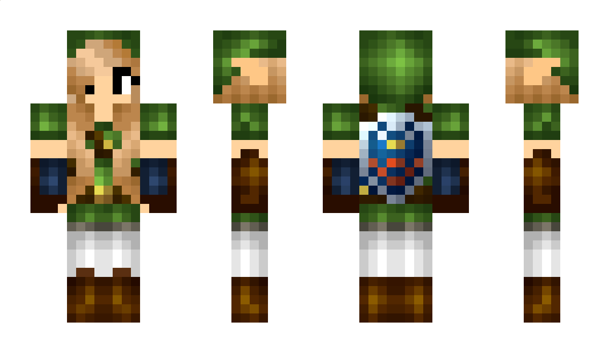 Flowery Minecraft Skin