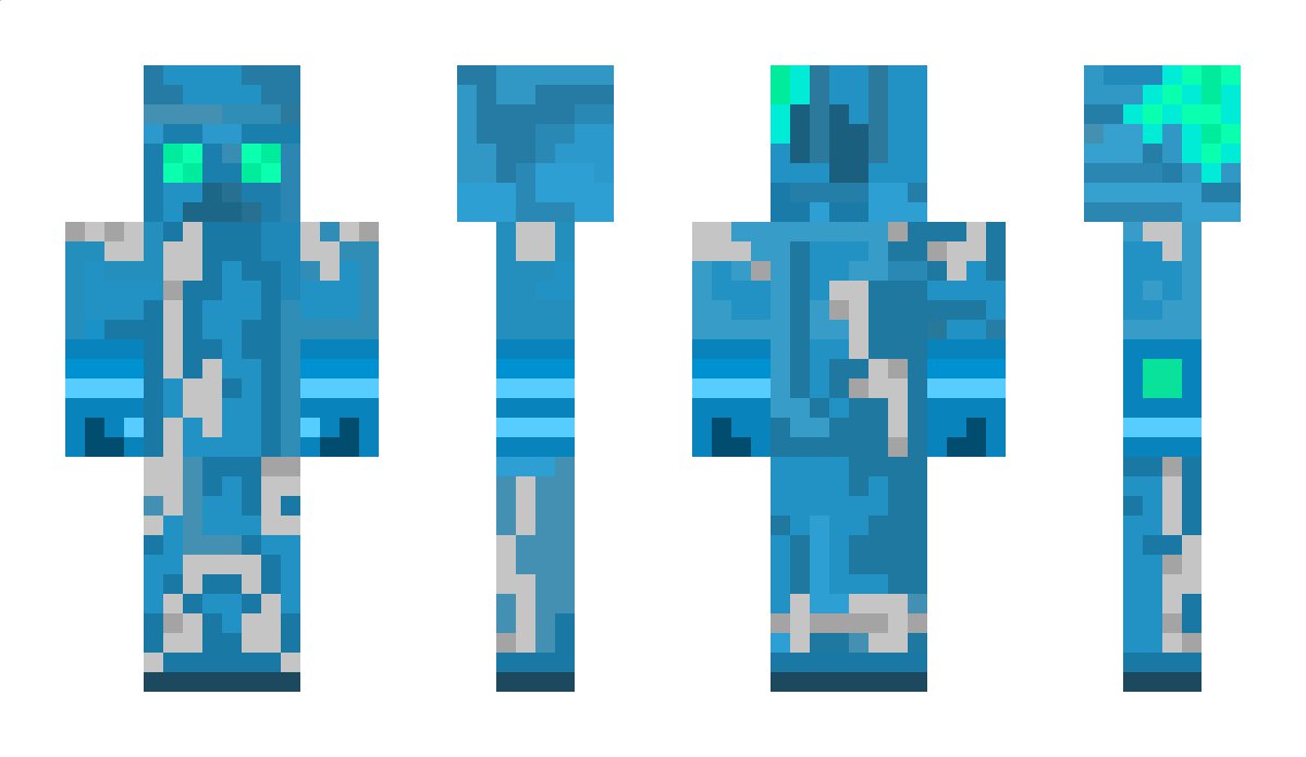 CyberVlogs Minecraft Skin