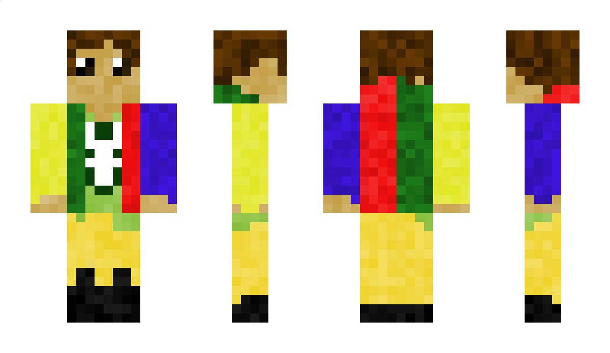 HuntedGaming Minecraft Skin