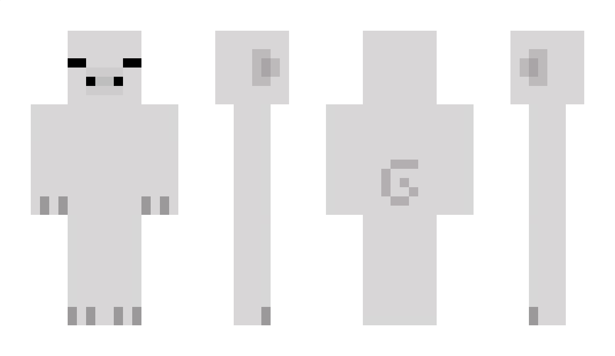 N_U_M_B_E_R Minecraft Skin