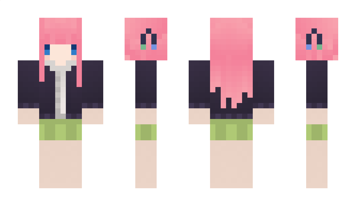 Nino_Nakano Minecraft Skin