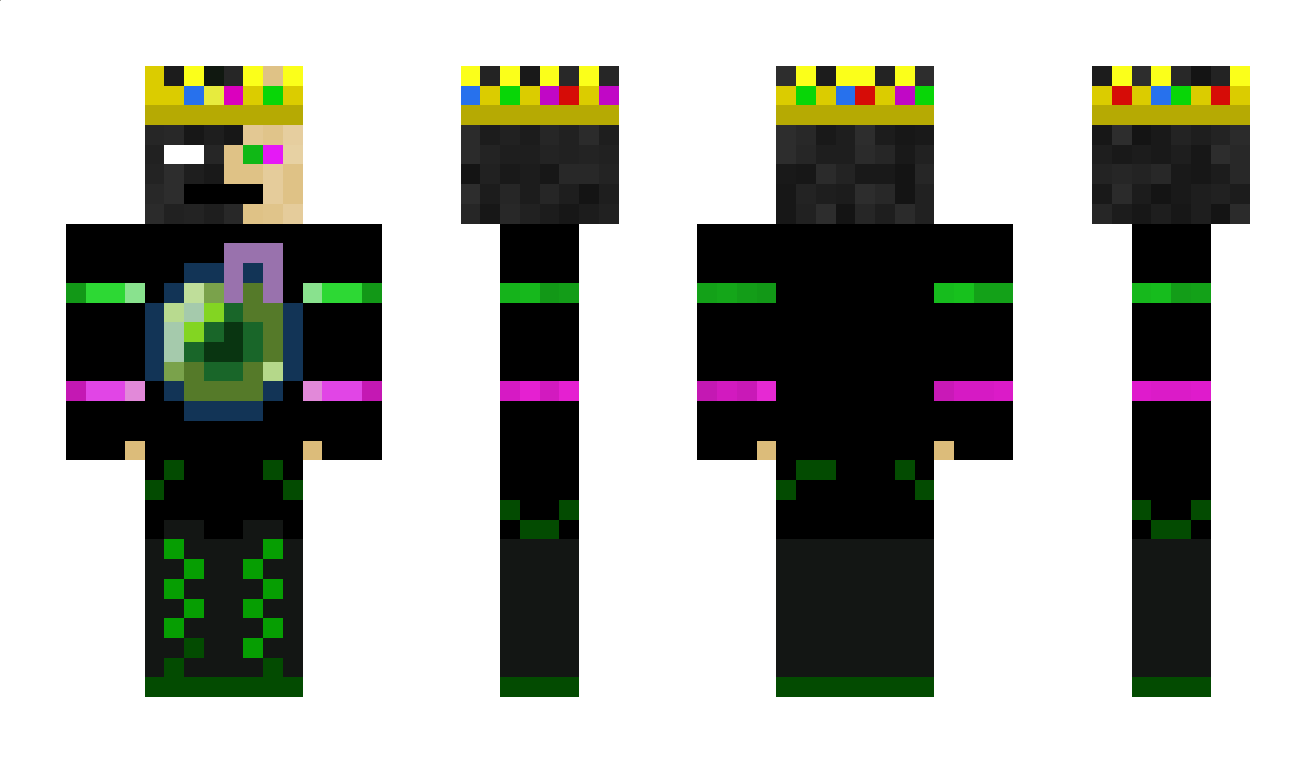 Wi7her3d Minecraft Skin