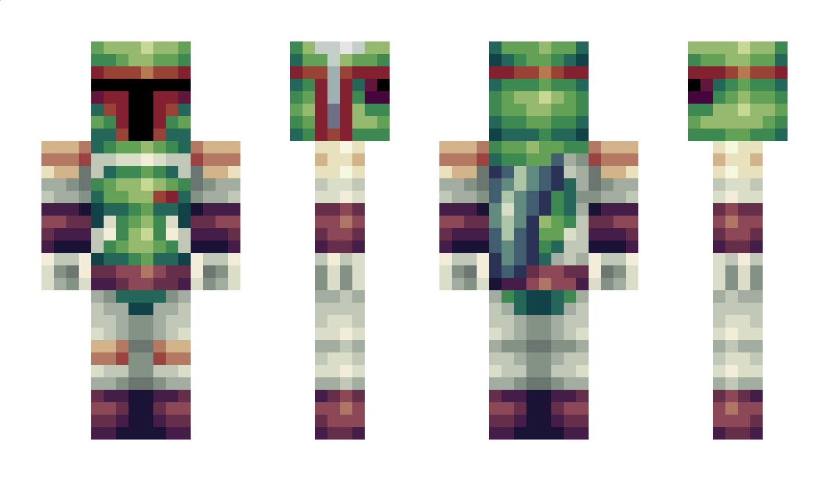 spacja Minecraft Skin