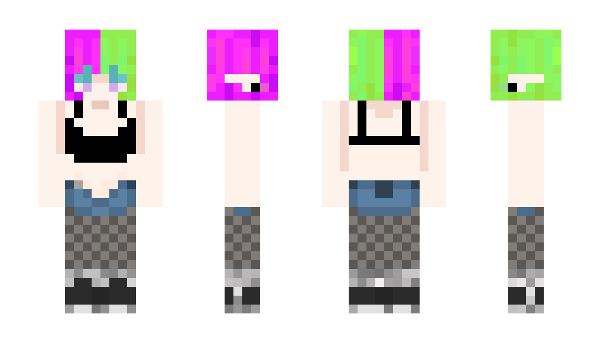 RosePinkTerminal Minecraft Skin