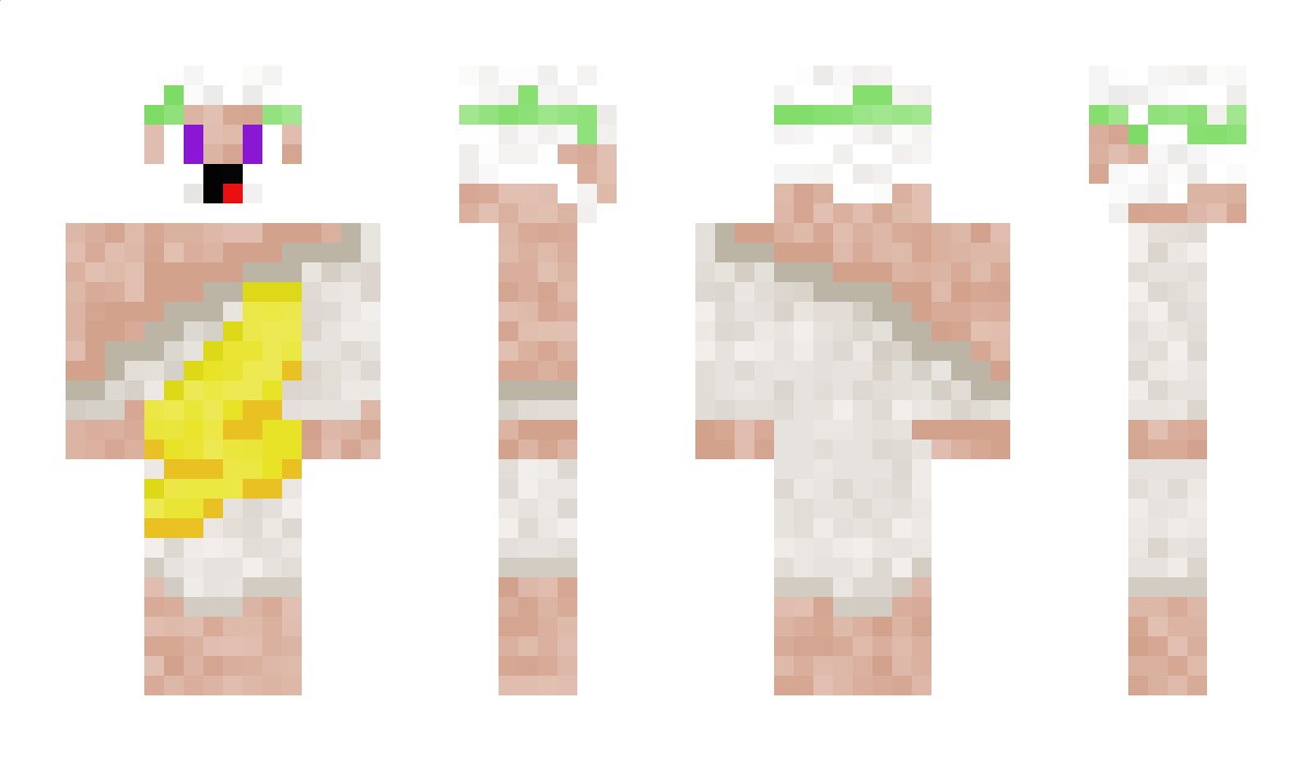 Bliksemmeteoor Minecraft Skin