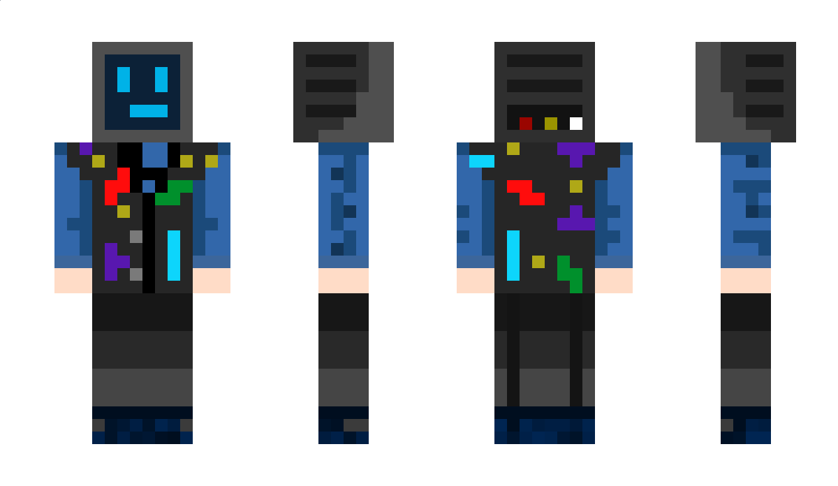 GlitchBot95 Minecraft Skin