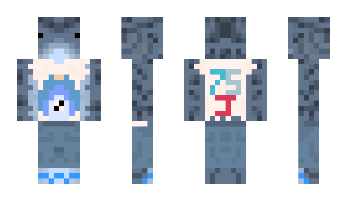 CharleBlue Minecraft Skin