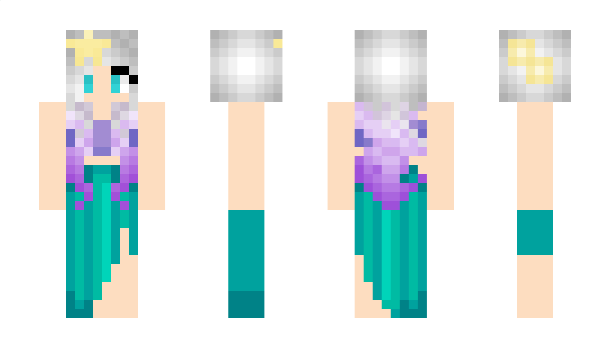 PurpleMermaid120 Minecraft Skin