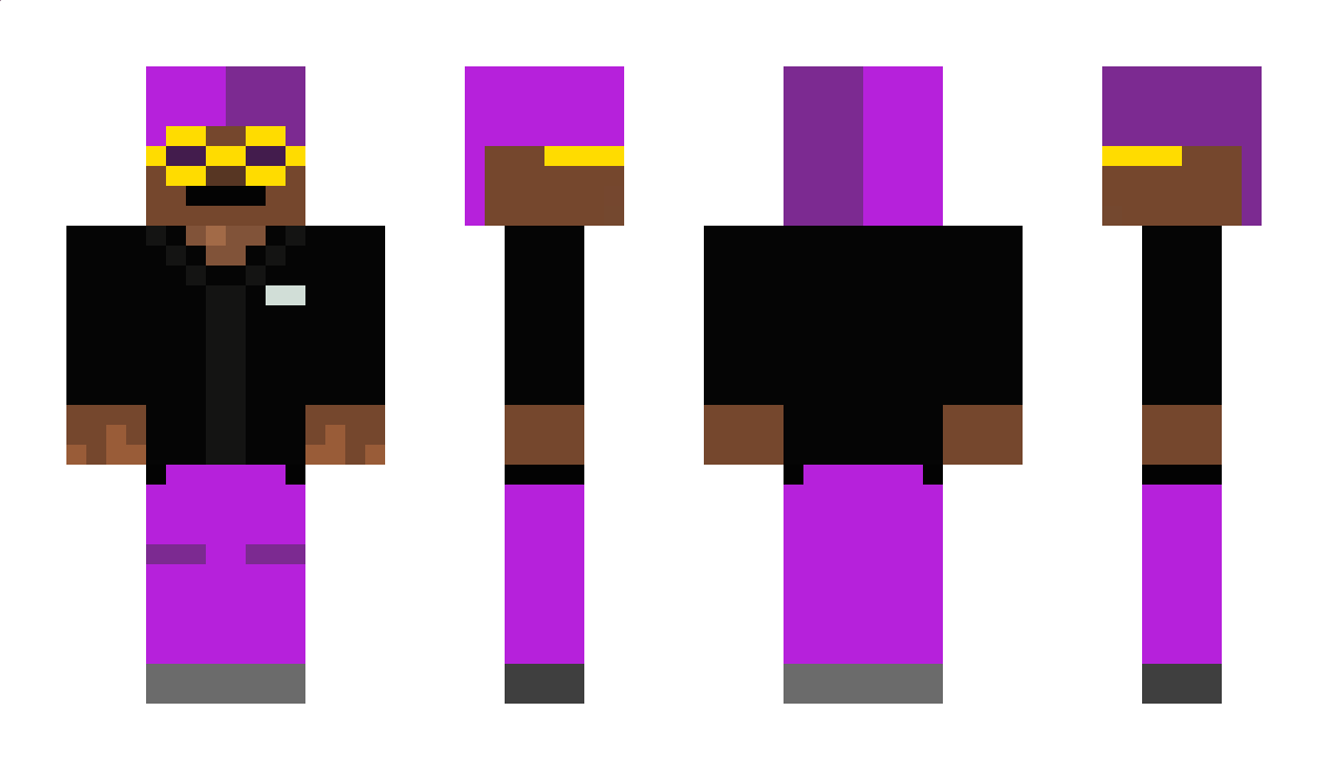 JU3TU3 Minecraft Skin