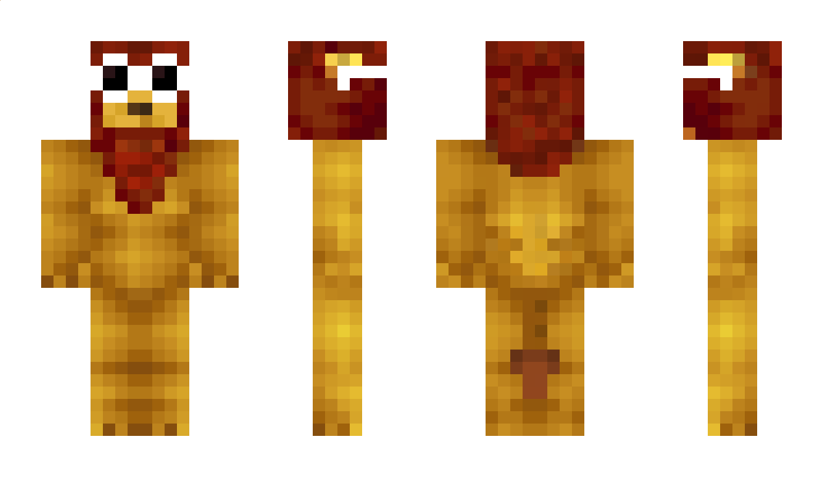 BlxzingLion Minecraft Skin