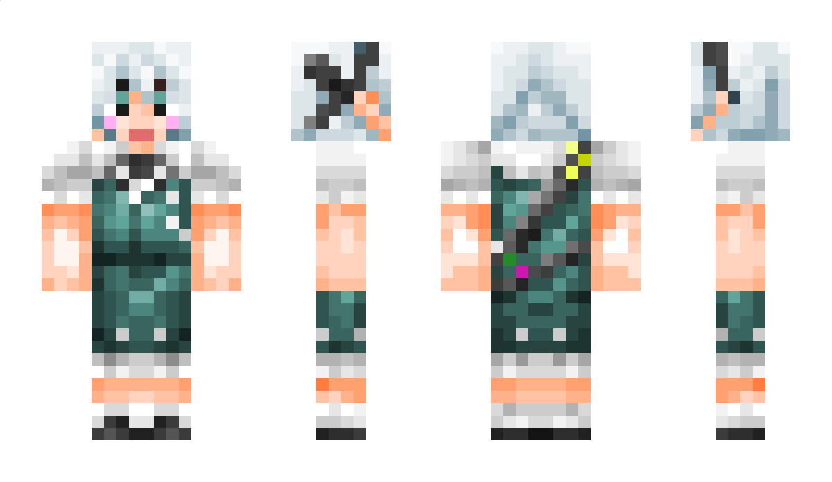 KonpakuYoumu Minecraft Skin