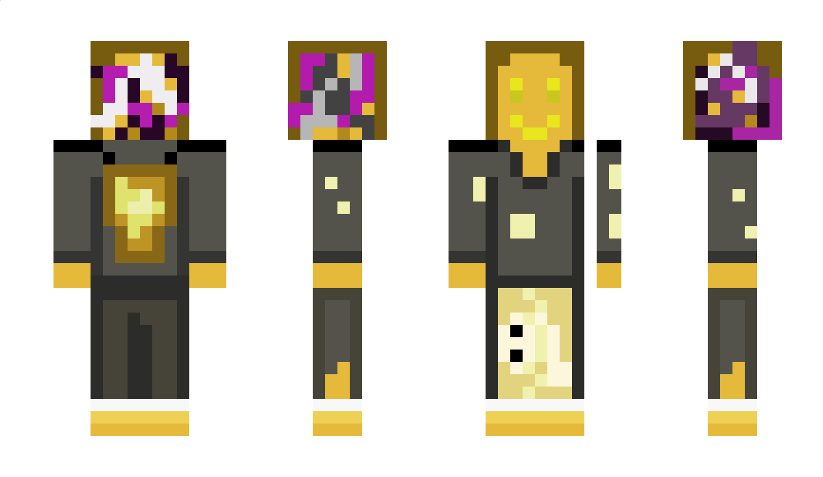 GlitchyToast Minecraft Skin