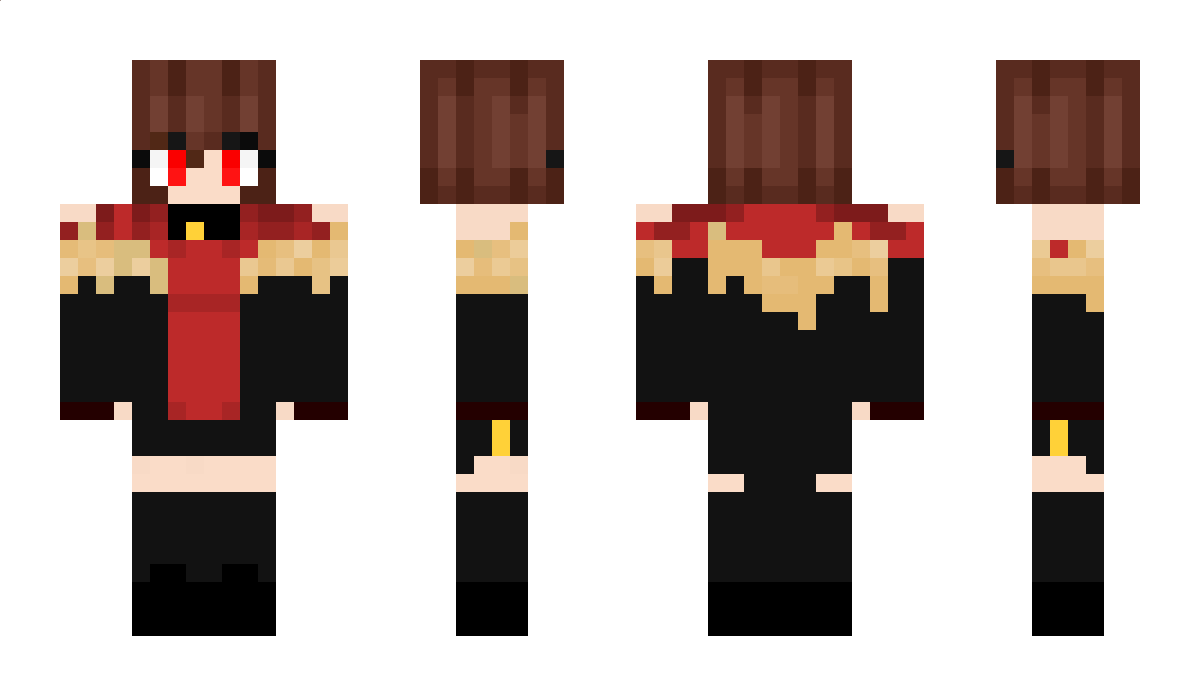 SF_chara Minecraft Skin