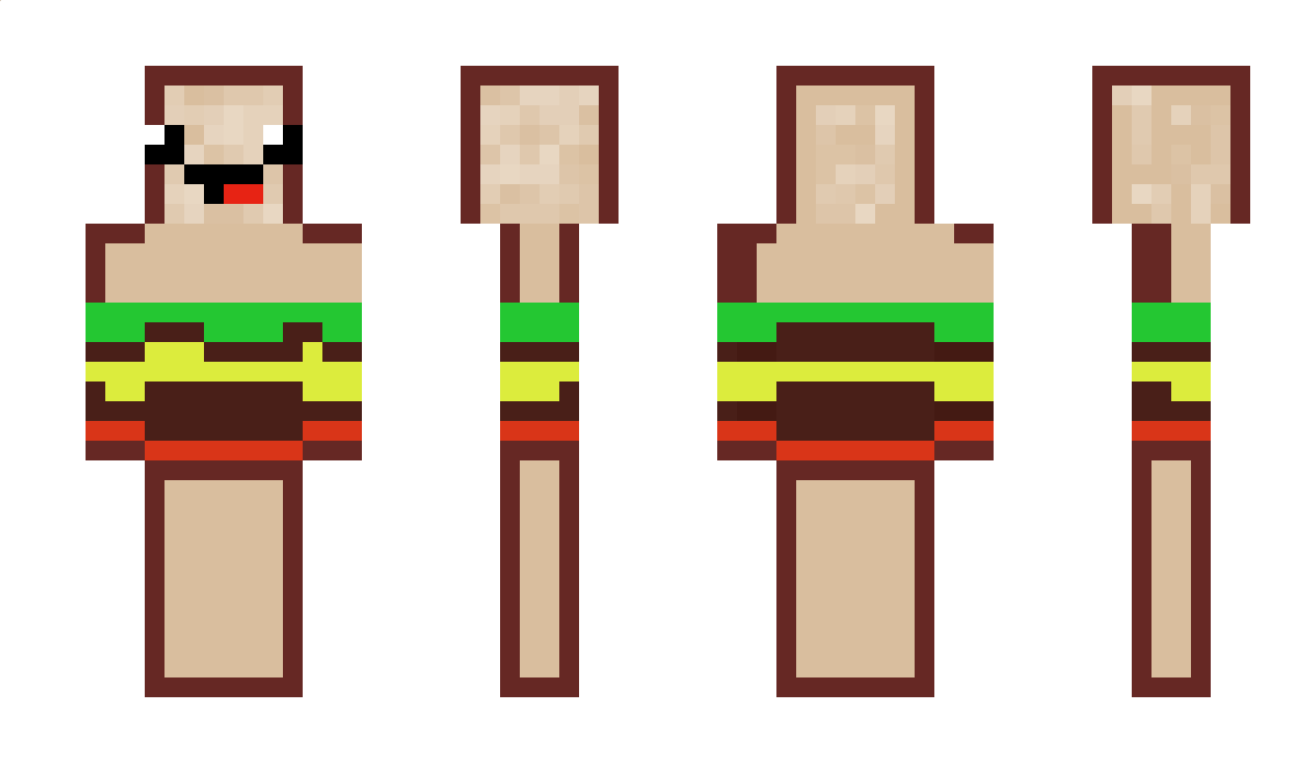 SimplexPvP Minecraft Skin