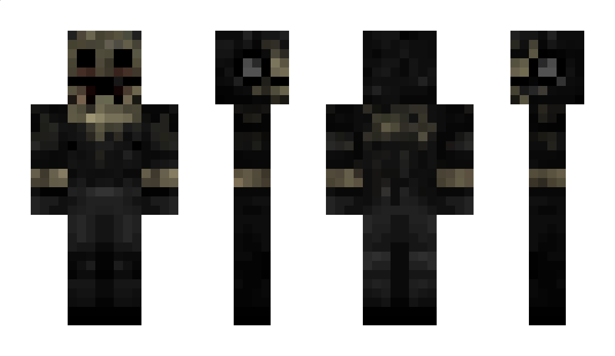 Bl34k Minecraft Skin