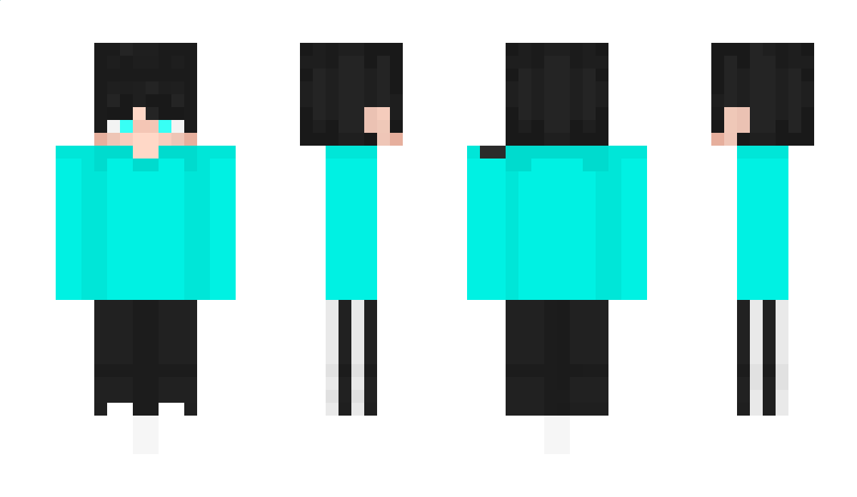 ColoredCyan Minecraft Skin