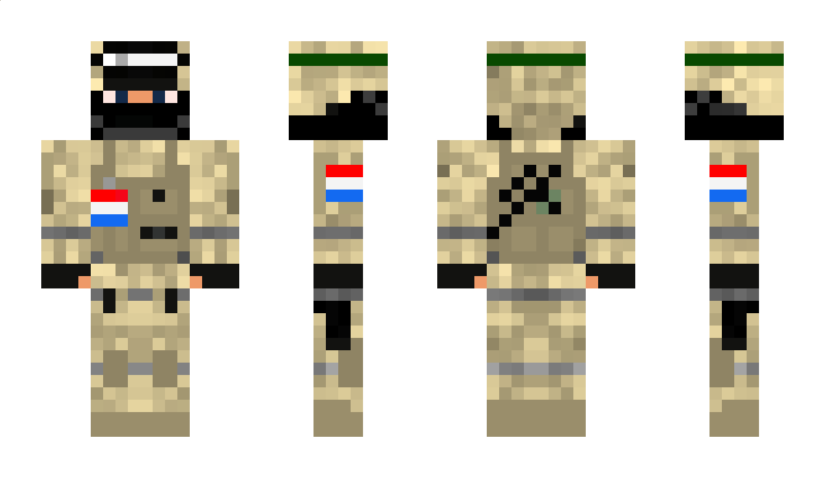 Netherland Minecraft Skin