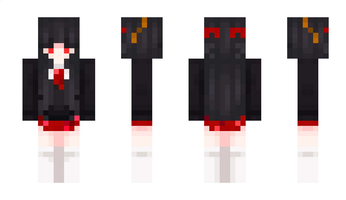 LuluTheGoth Minecraft Skin