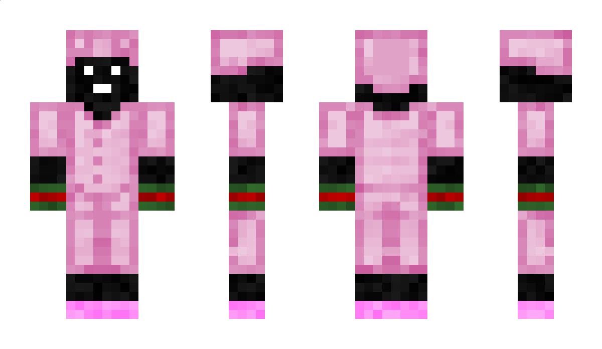 PinkGucciSlides Minecraft Skin