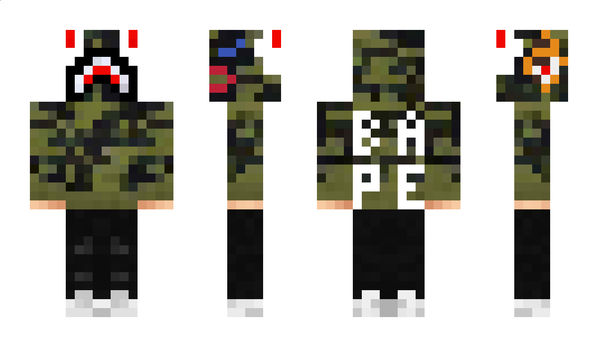 bootycheek Minecraft Skin