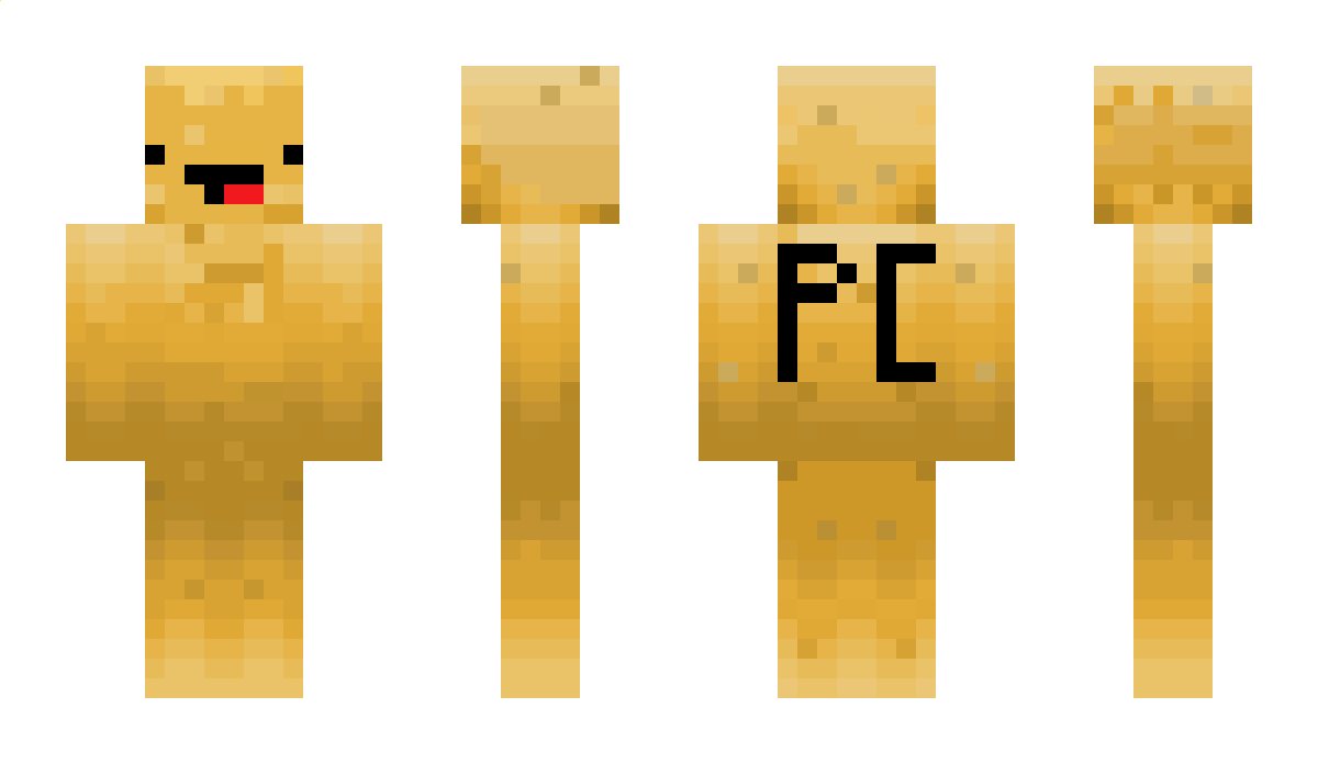 PotatoPC123 Minecraft Skin