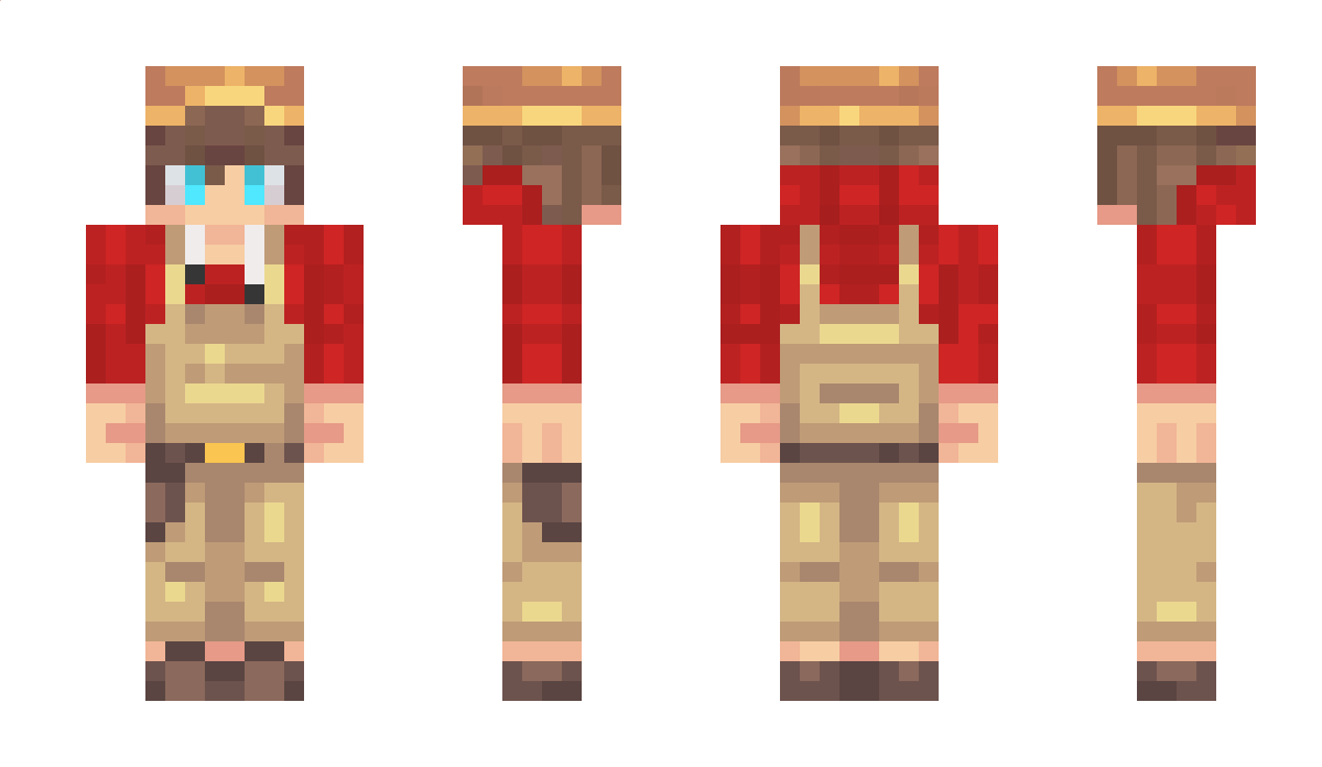 Unerforschter Minecraft Skin