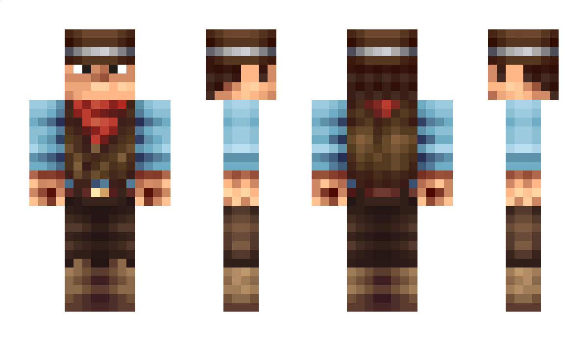 Billythekid Minecraft Skin