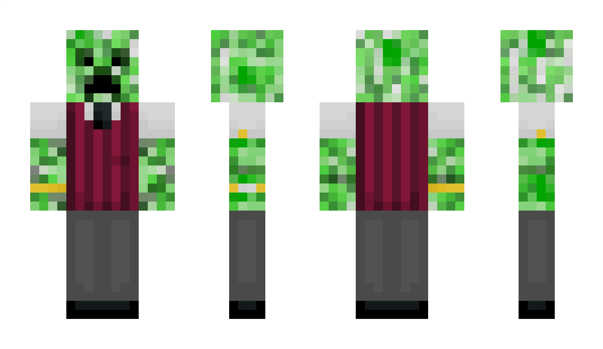 CreeperMan107 Minecraft Skin