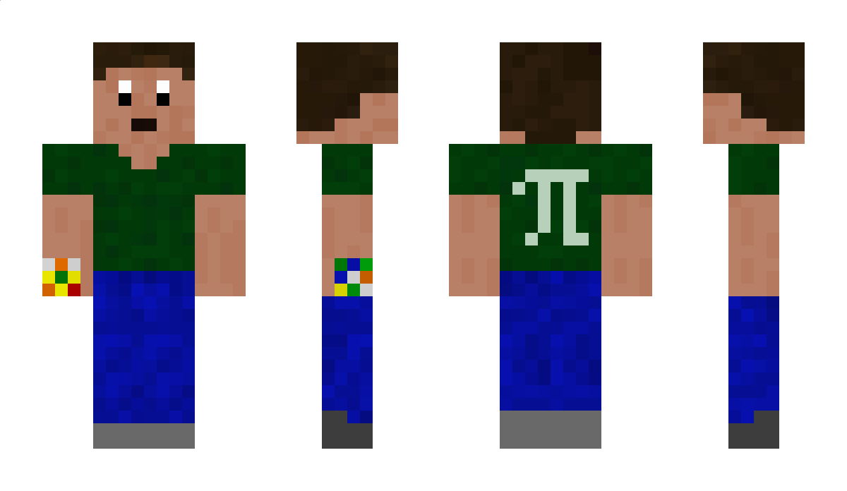 MeMyselfAndPi Minecraft Skin