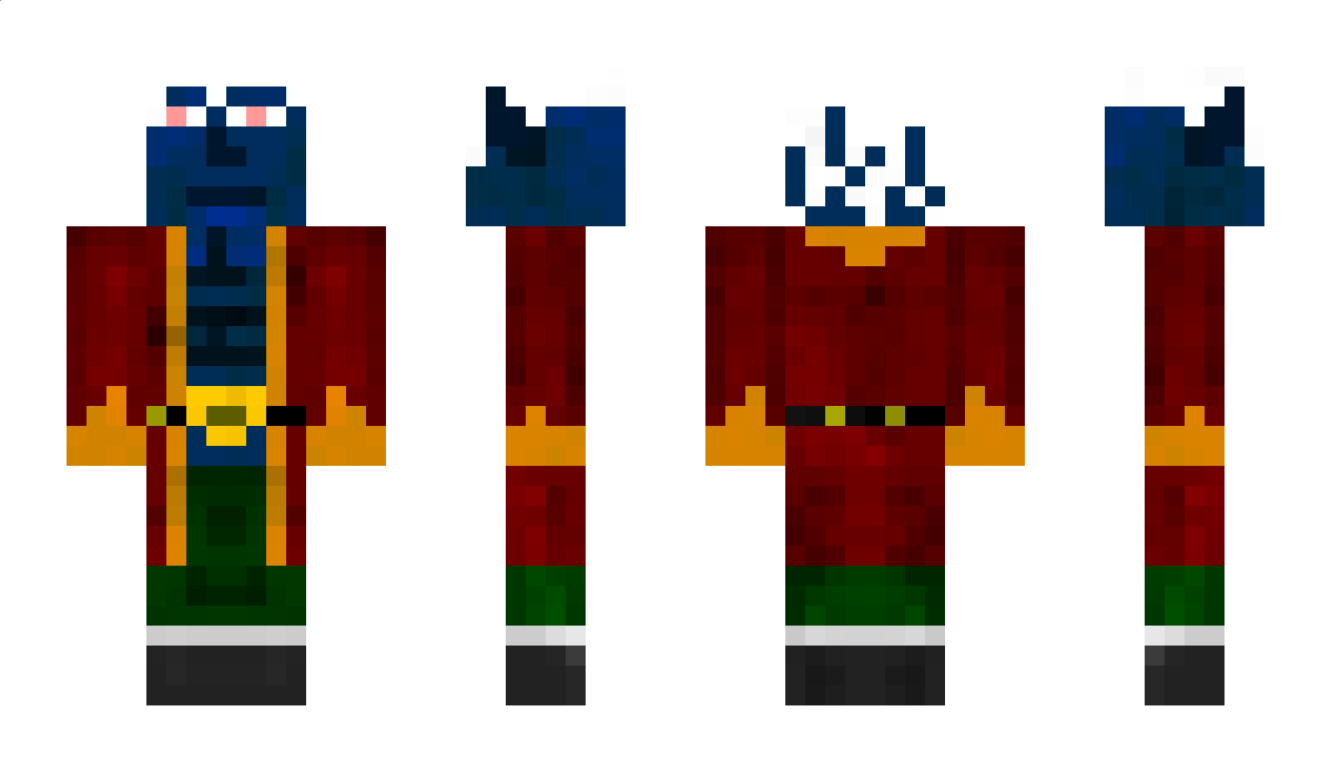 gamerred Minecraft Skin