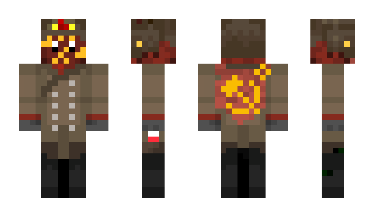 RedArmyFraction Minecraft Skin