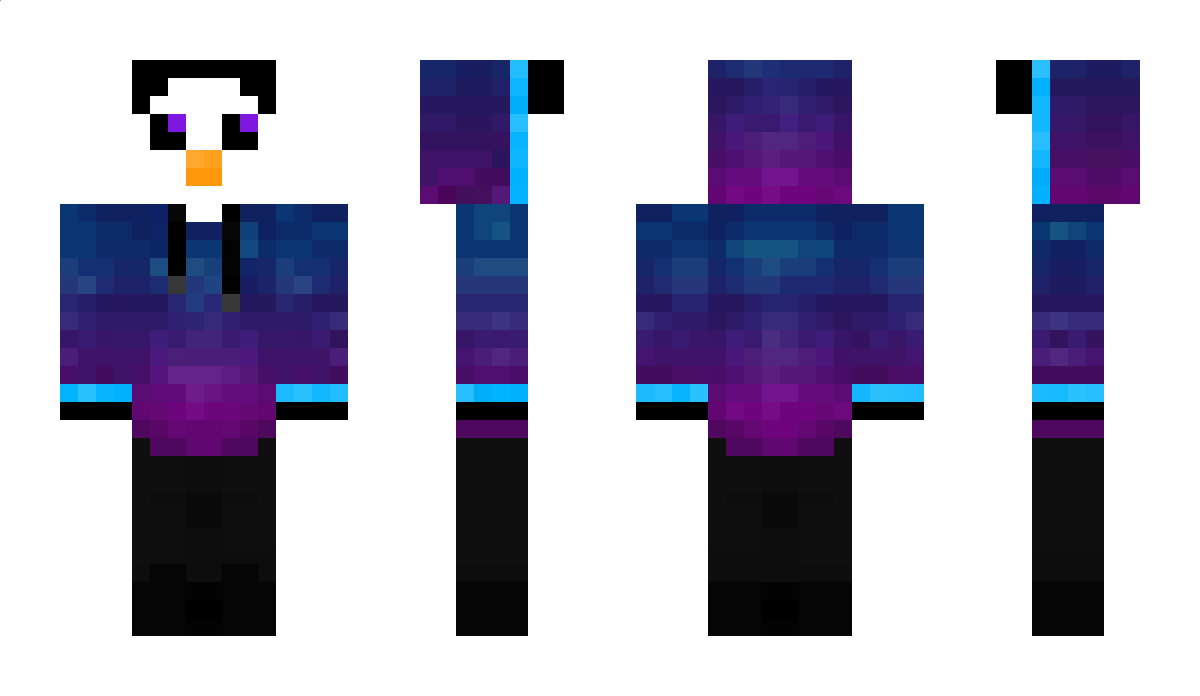 GalaxyPengin Minecraft Skin