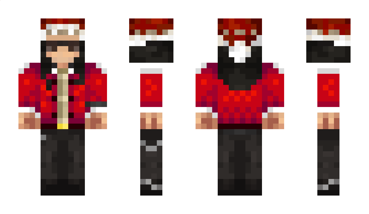 HudsonV Minecraft Skin