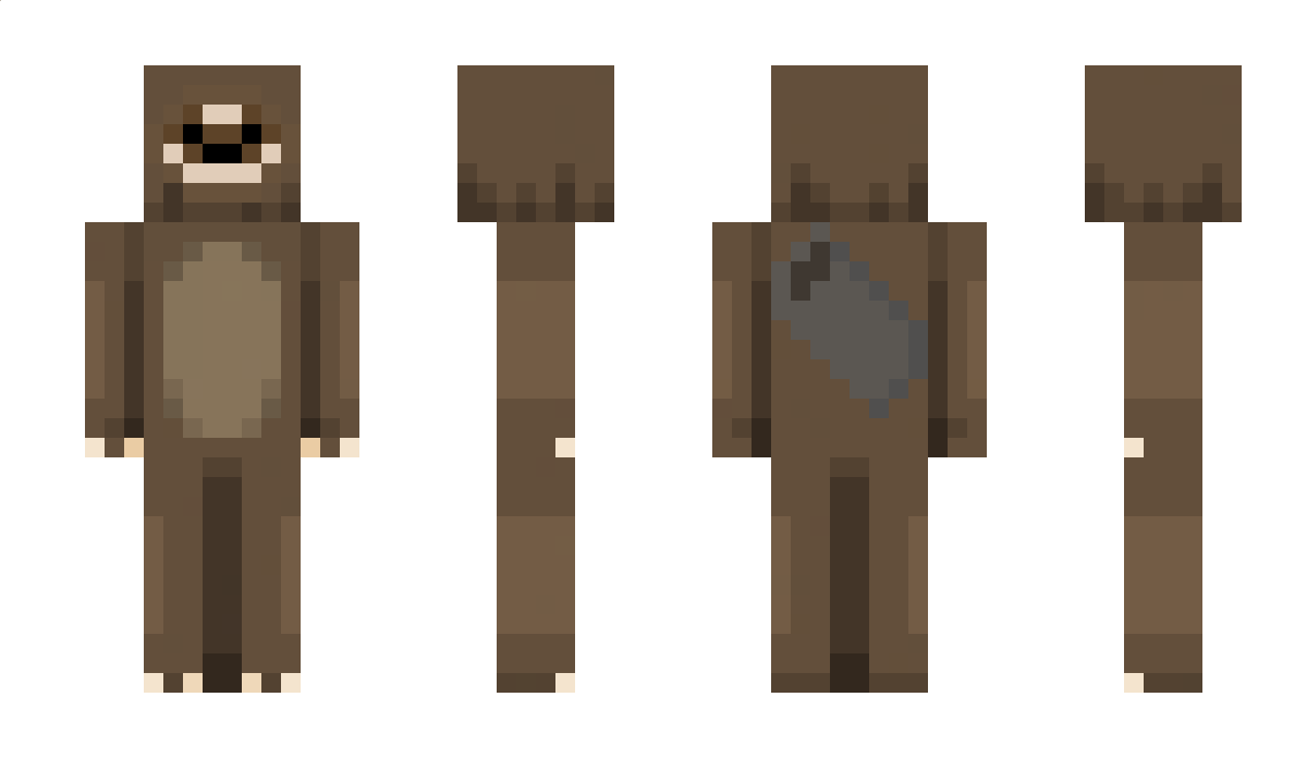 PipeSloth Minecraft Skin