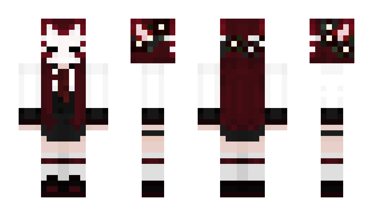 KurayamiKitsune Minecraft Skin