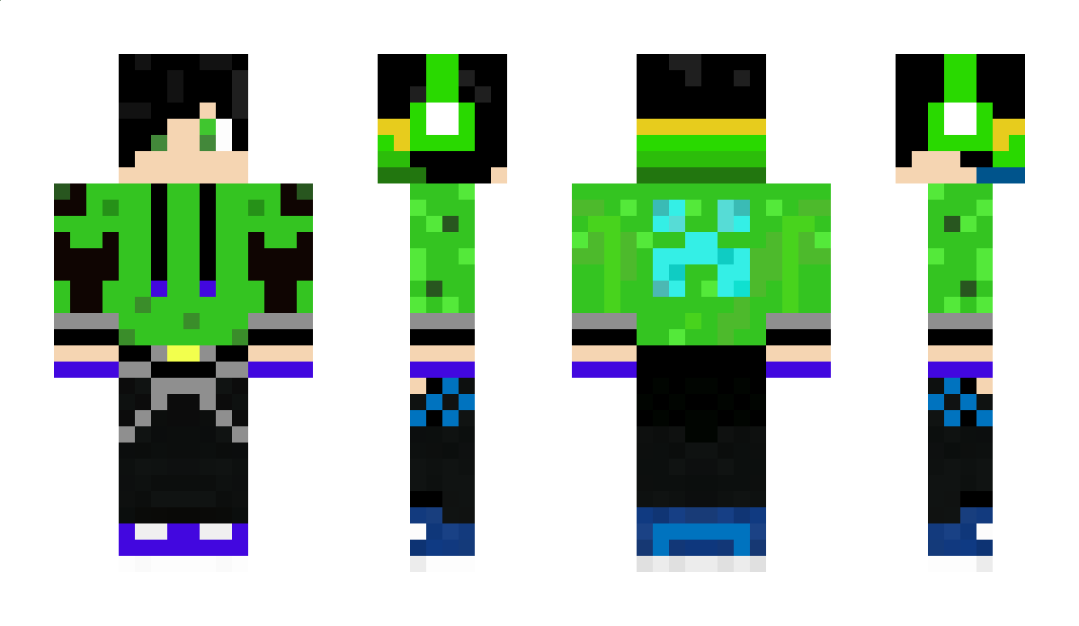 Maximo01ZKay Minecraft Skin