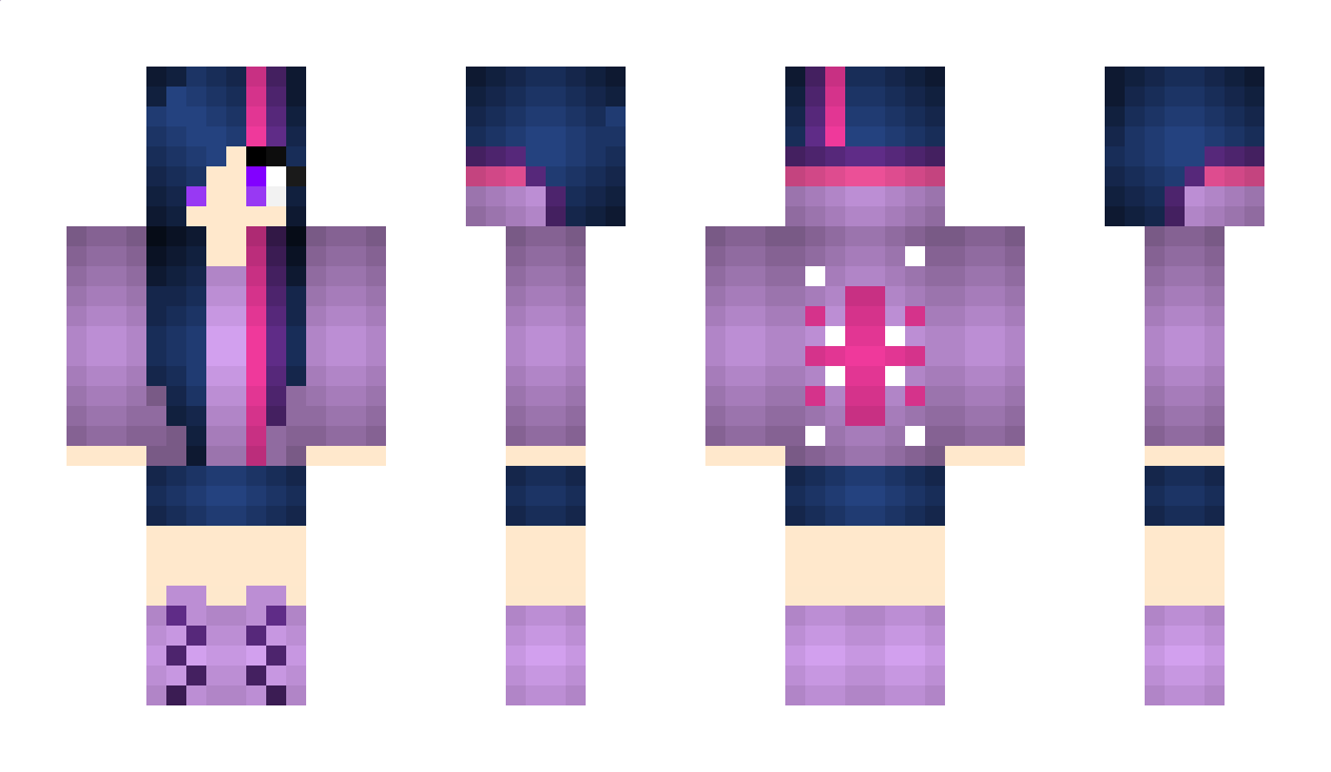 TwilightSparkles Minecraft Skin