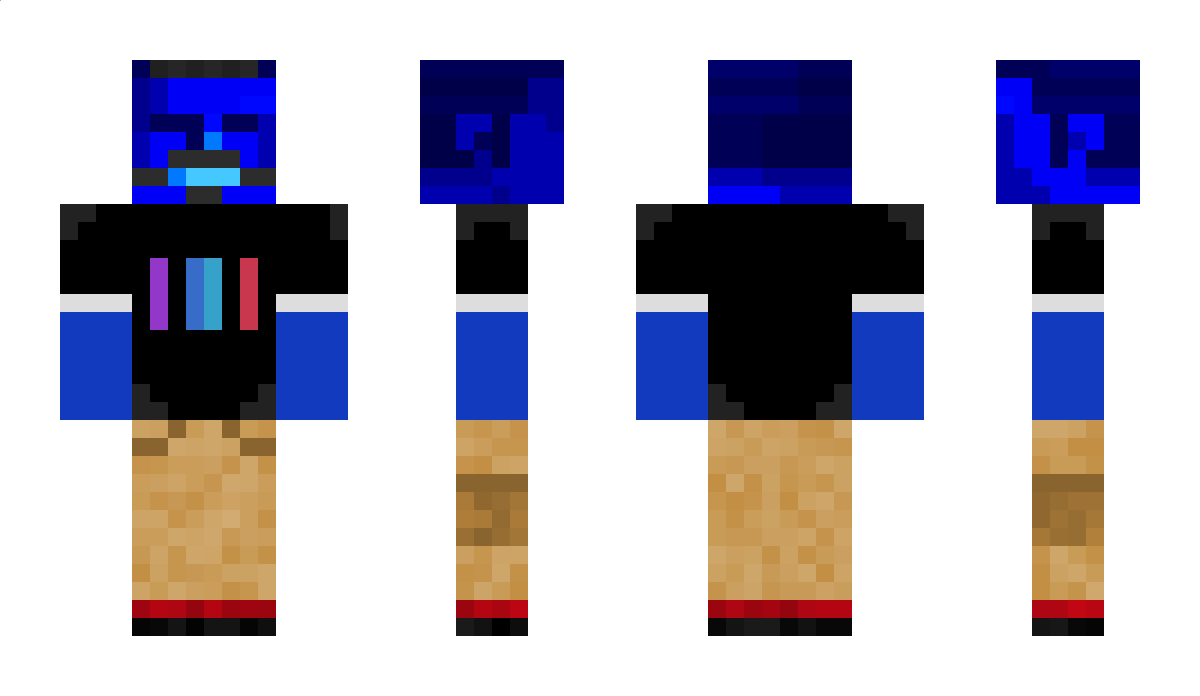 SubordinalBlue Minecraft Skin