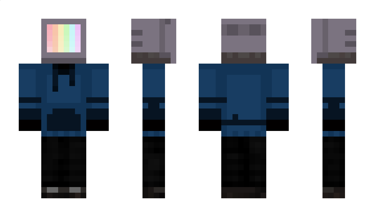 Blockperfekt Minecraft Skin