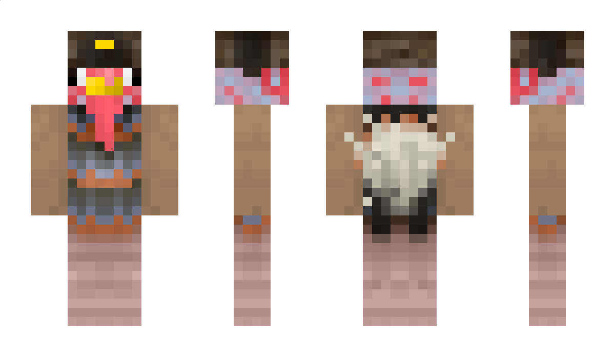 creme Minecraft Skin