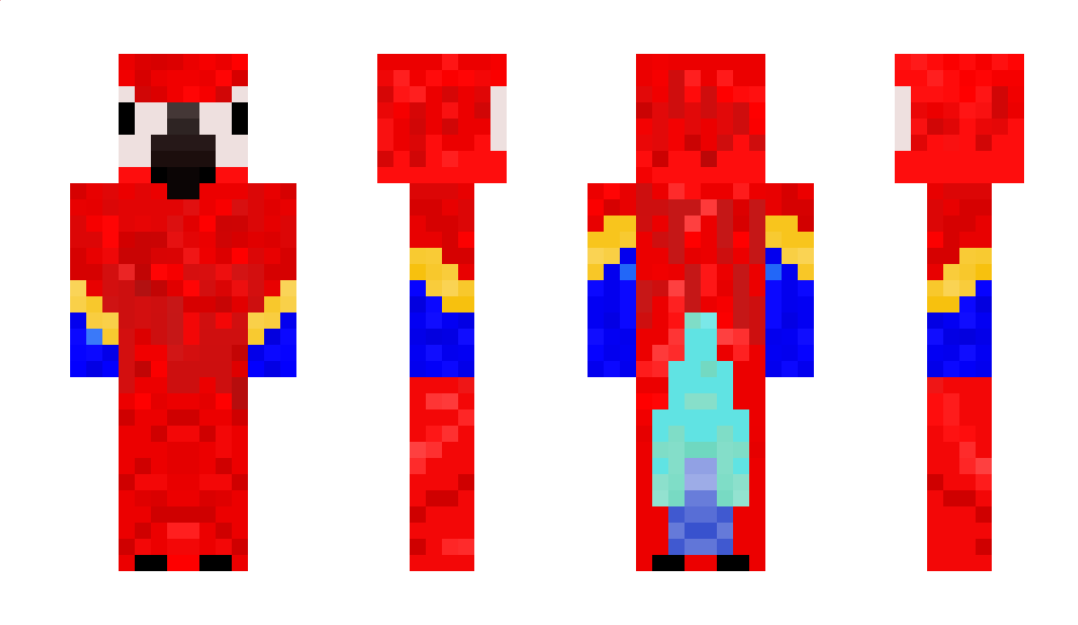 KiwiParrot Minecraft Skin