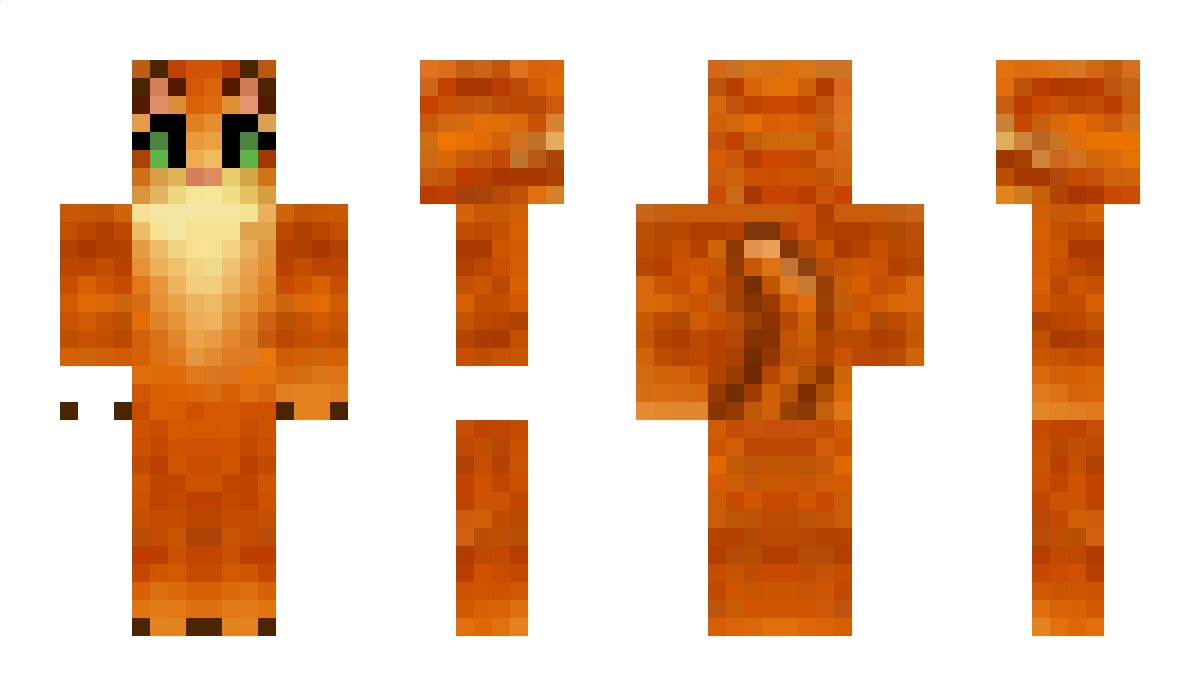 Squirrelflight Minecraft Skin