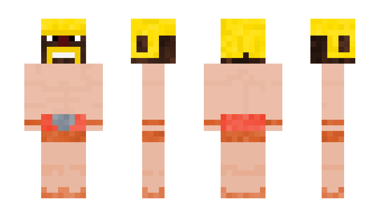 Vernietigd Minecraft Skin