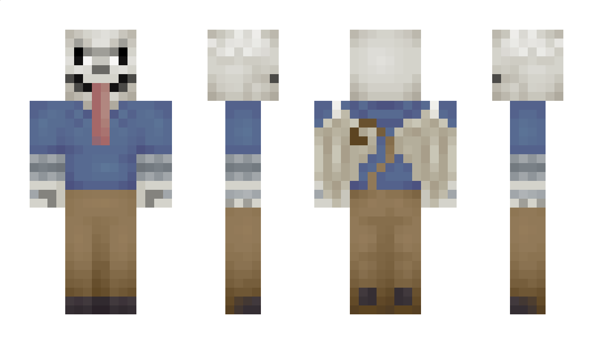 Zimowe Minecraft Skin