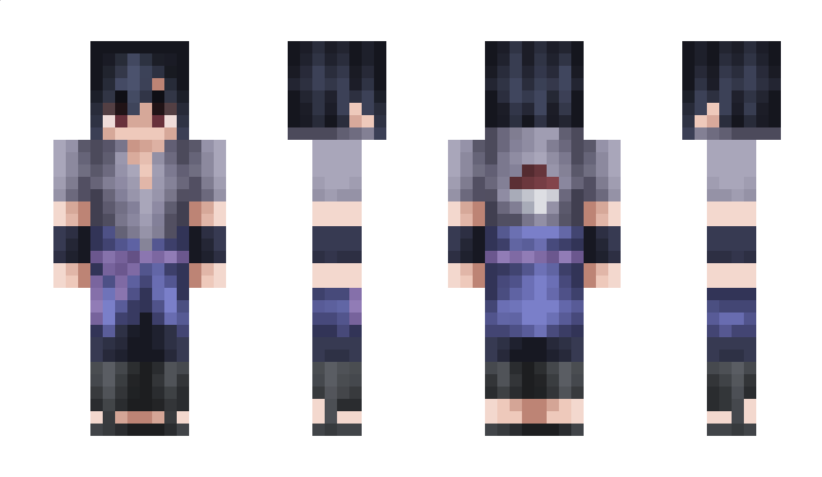 AzureHist Minecraft Skin