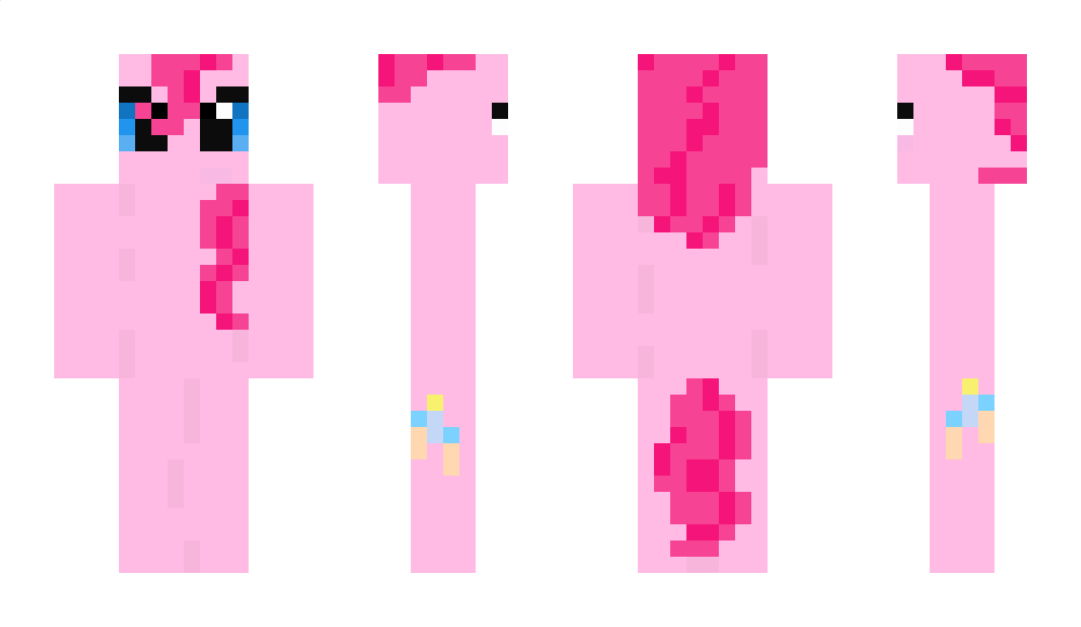 PinkiePie Minecraft Skin