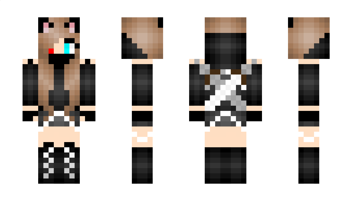 DemonQueenIshino Minecraft Skin