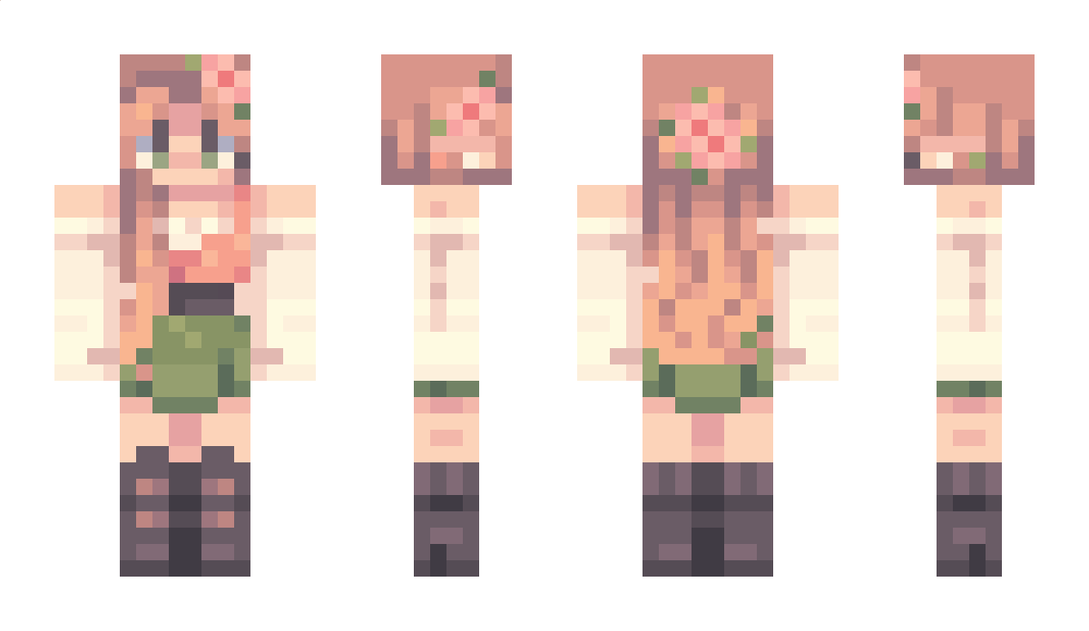 MoonlitAsteria Minecraft Skin