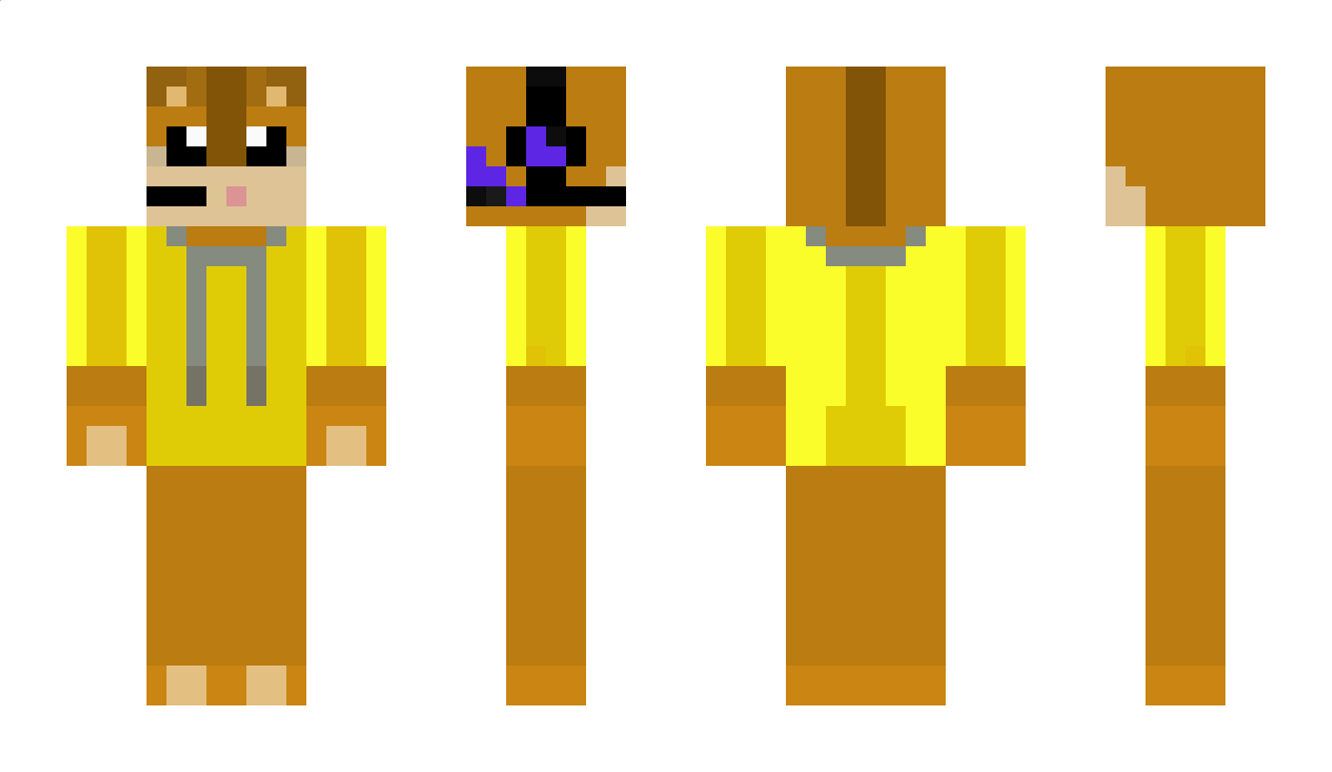 HamsterGamer Minecraft Skin